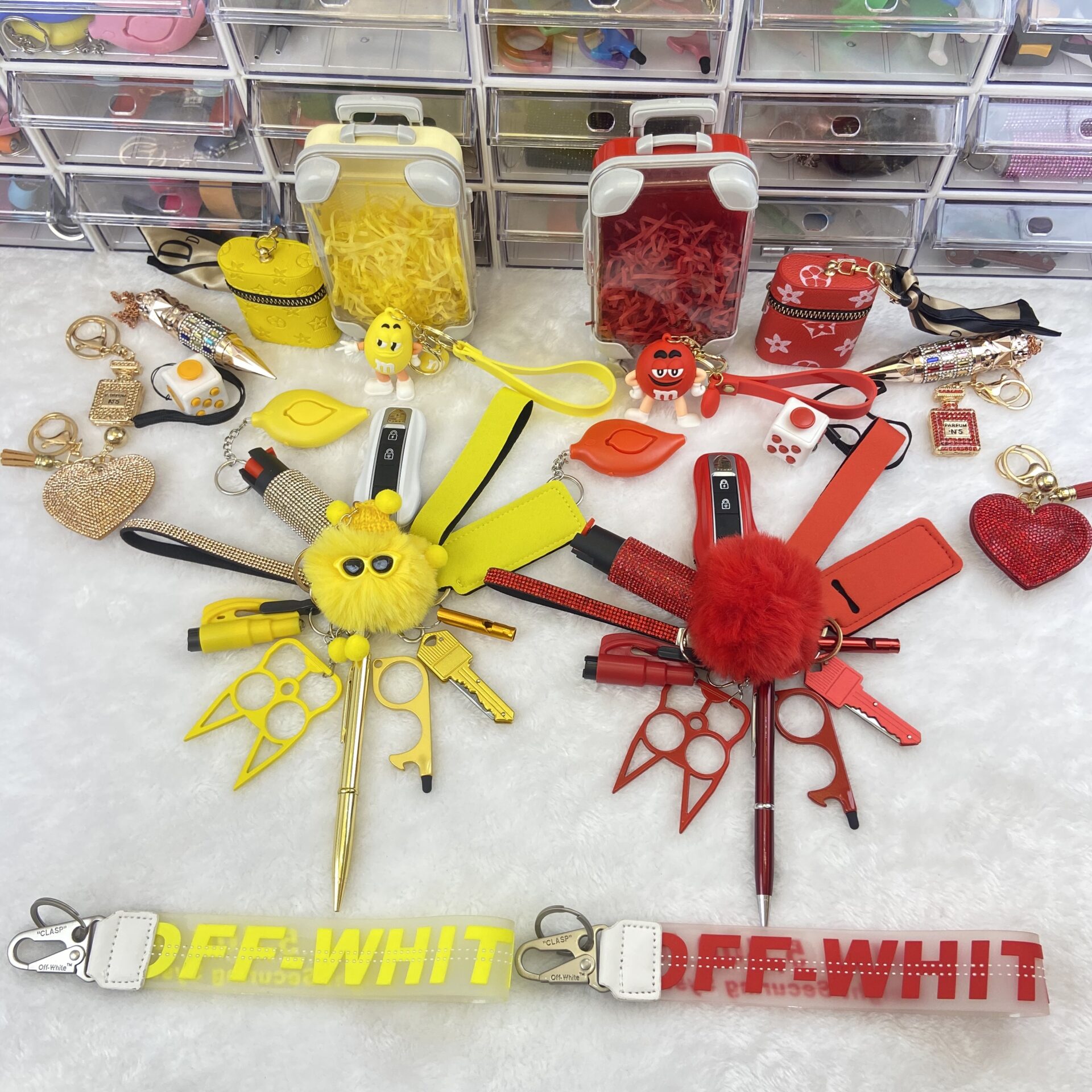 M&M Yellow Red