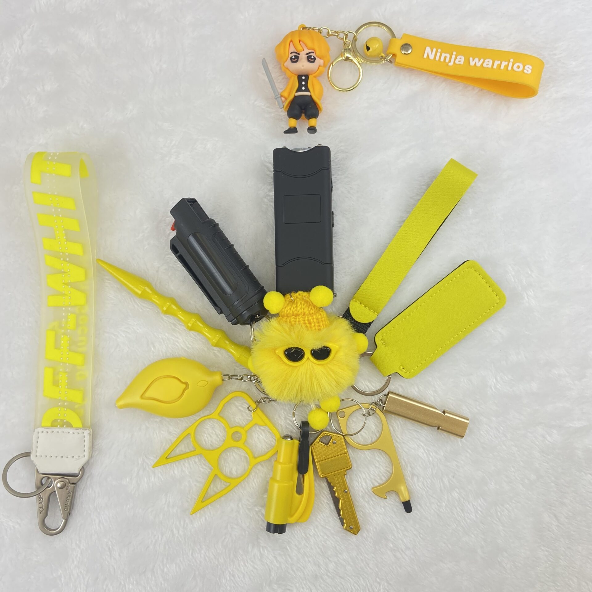 Zenitsu Agatsuma Keychain Set